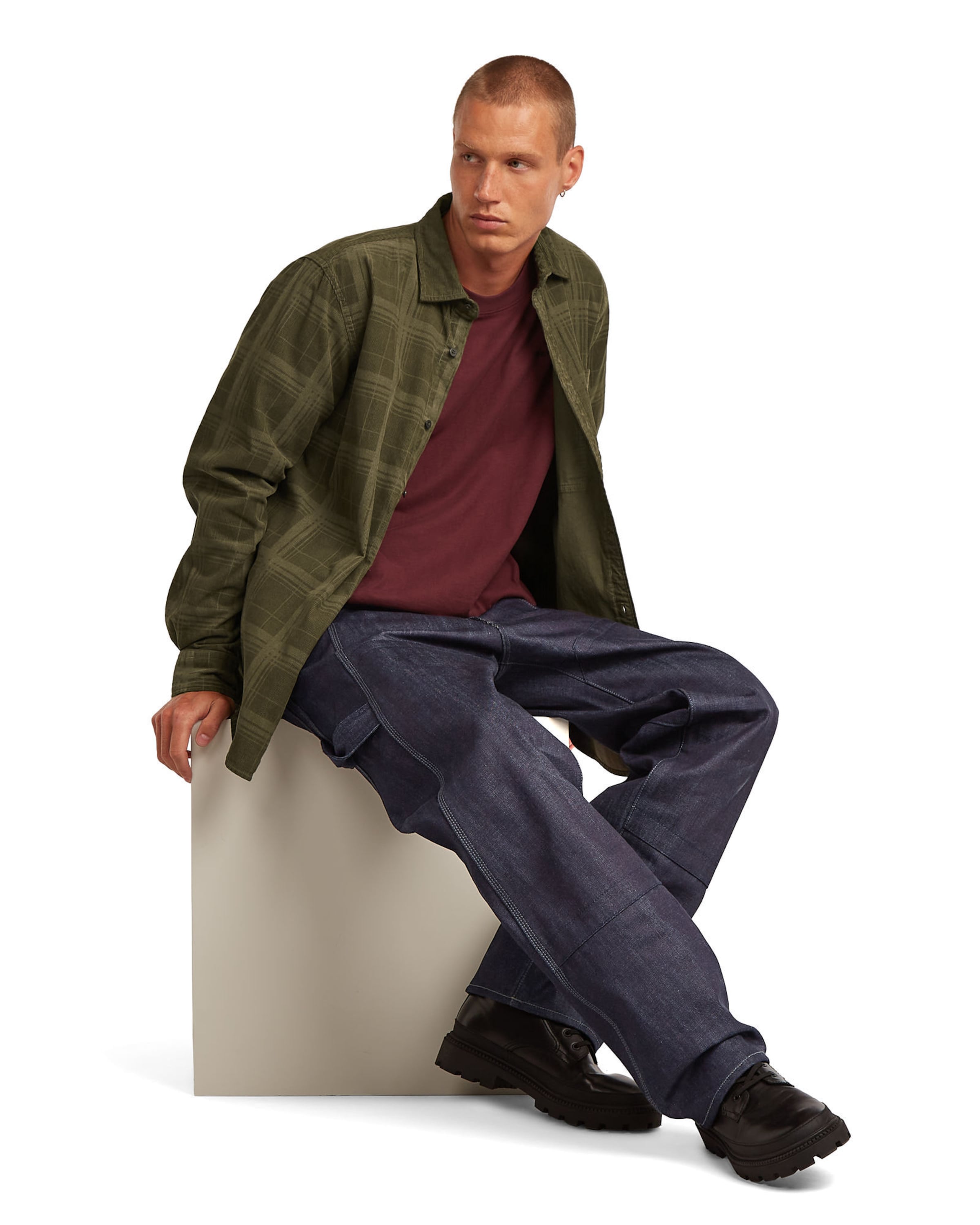 G-STAR Regular Fit Shirts 'One Pocket Regular' in Mischfarben