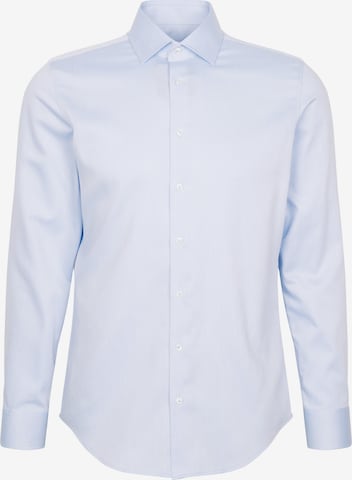 SEIDENSTICKER Zakelijk overhemd in Blauw: voorkant