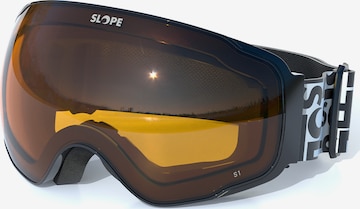 SLOPE Skibrille 'Sarenne' in Braun: Vorderseite