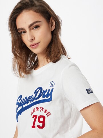 Superdry Shirt 'Interest' in Wit