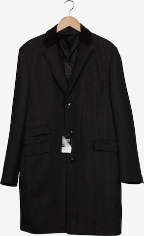 Eduard Dressler Mantel L-XL in Grau: Vorderseite