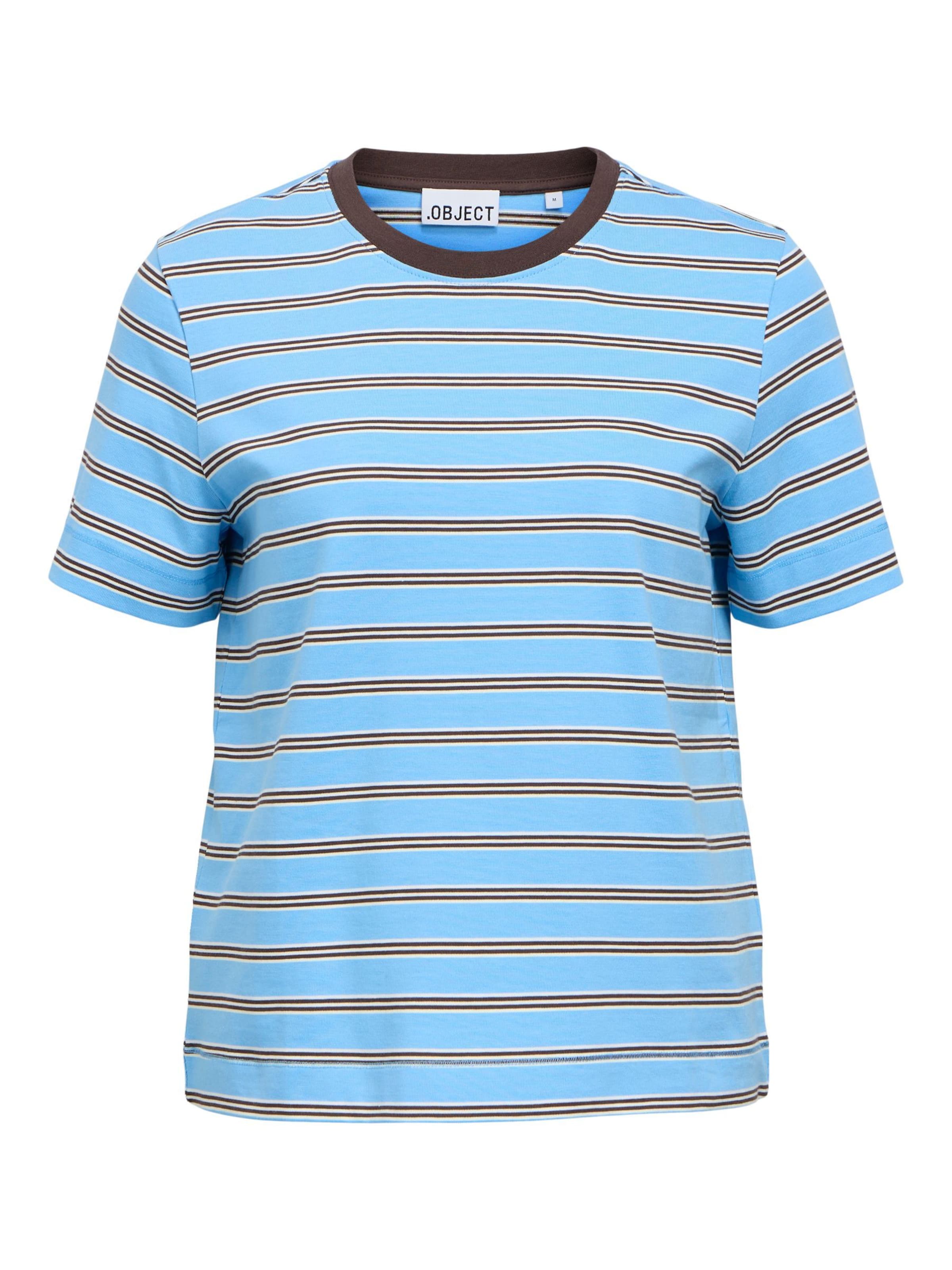 OBJECT Shirt 'OBJLili' in Blauw: voorkant