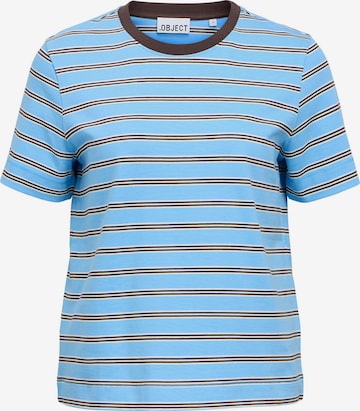 OBJECT Shirt 'OBJLili' in Blauw: voorkant