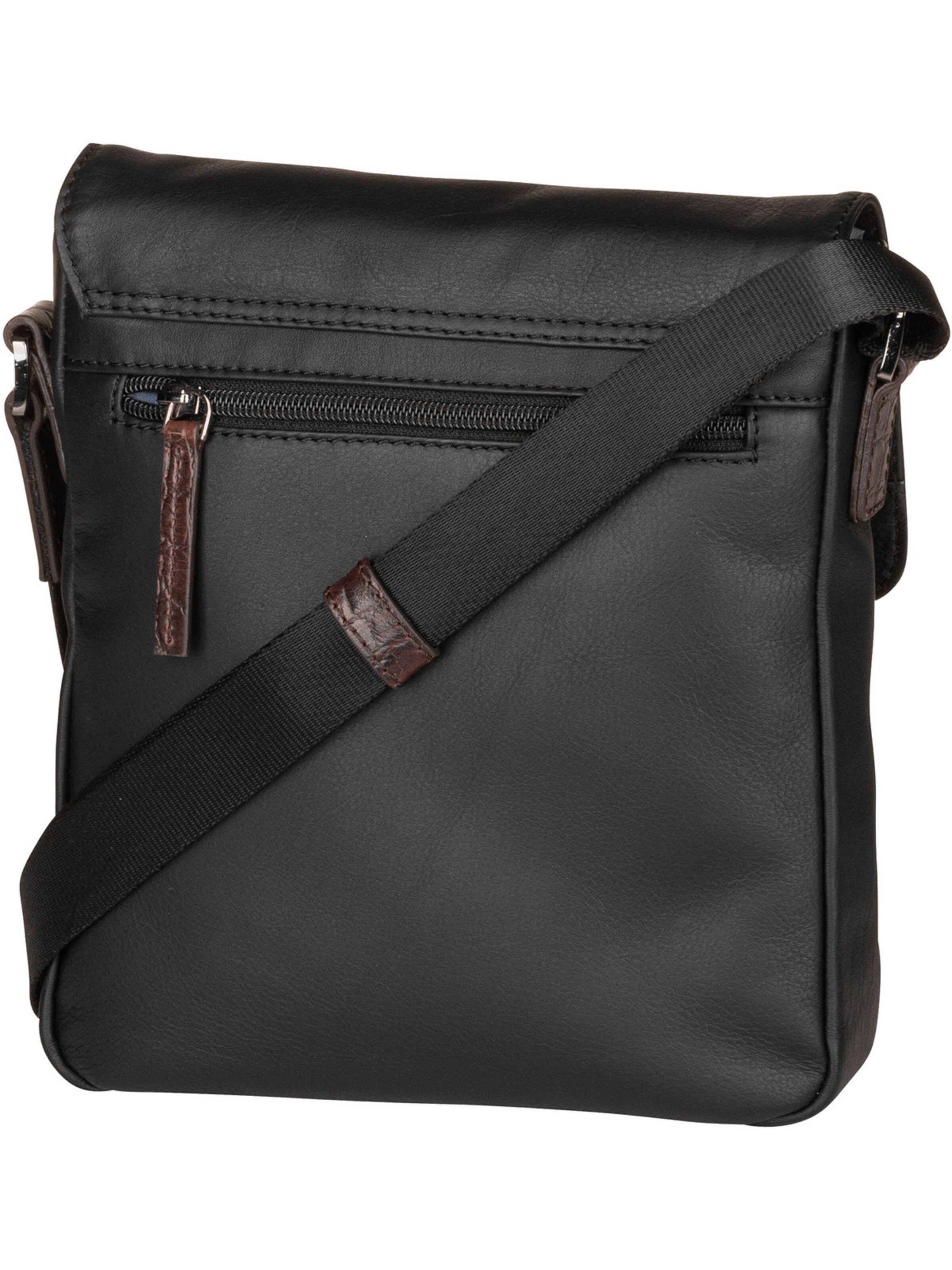 bugatti Umhängetasche 'Corso DeLuxe 1656' in Schwarz