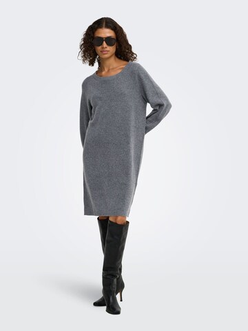 JDY Knit dress 'BRILLIANT ' in Grey