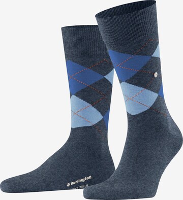 BURLINGTON Socken 'Edinburgh' in Blau: Vorderseite