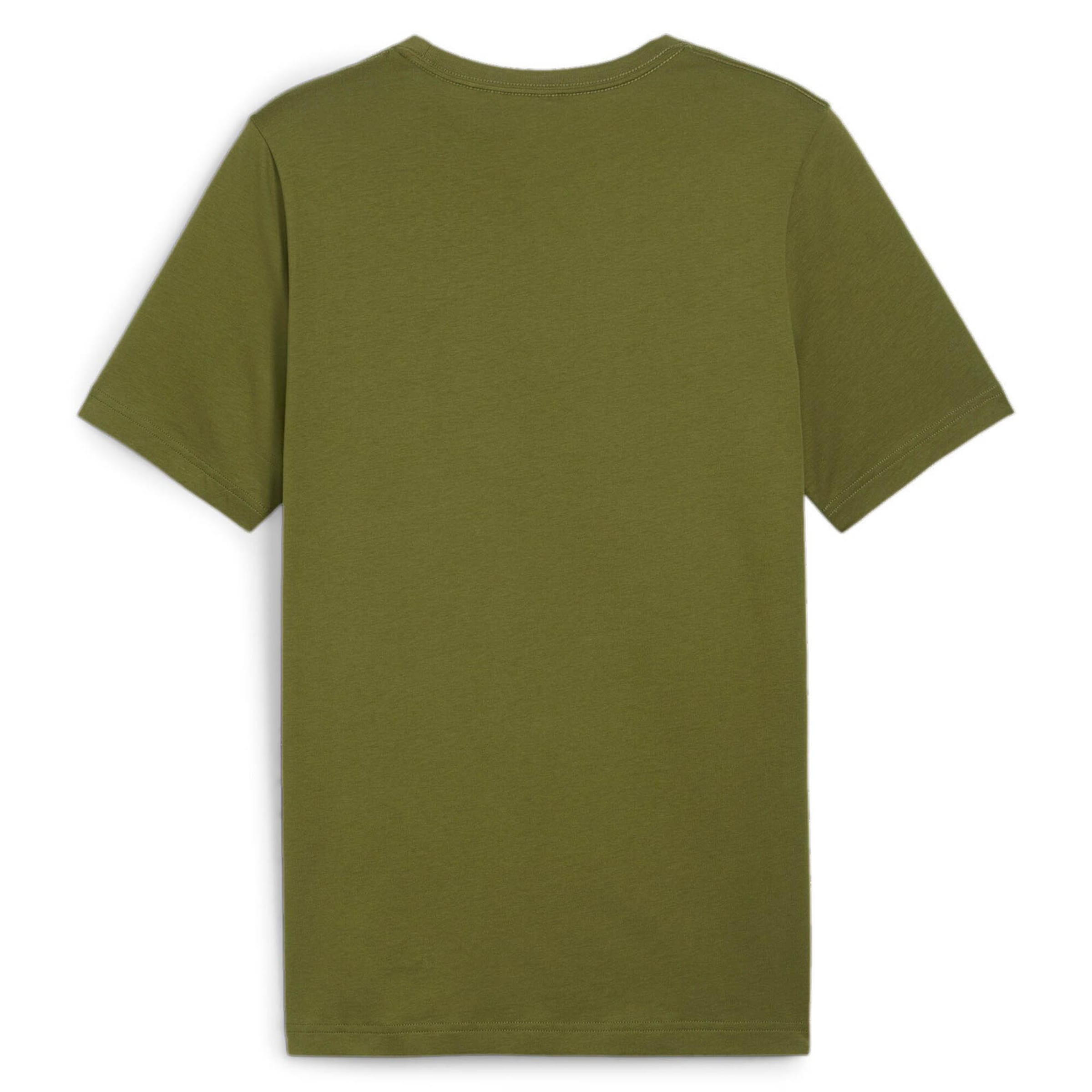 PUMA Функционална тениска 'Essentials' в зелено