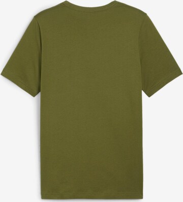 PUMA Performance Shirt 'Essentials' in Green