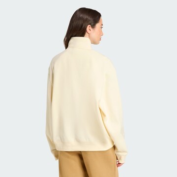 Sweat-shirt 'Essentials' ADIDAS ORIGINALS en blanc
