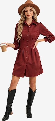 KoJooin Blusenkleid in Rot: Vorderseite