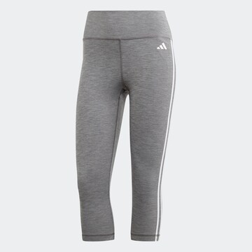 ADIDAS PERFORMANCE Skinny Sporthose 'Essentials' in Grau