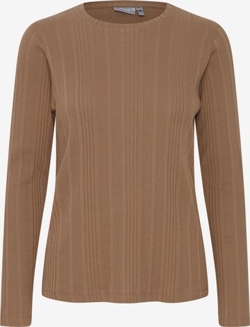 Fransa Shirt 'Amanza' in Brown: front