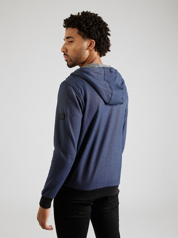INDICODE JEANS - Sudadera con cremallera 'Duff' en azul
