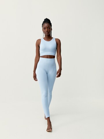 Born Living Yoga Bustier Sport-BH 'Amal' in Blau