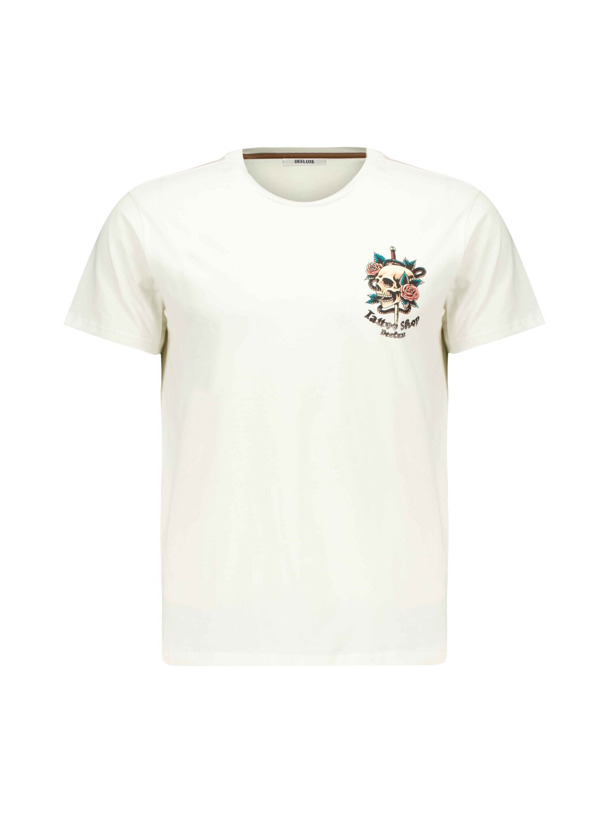 Deeluxe Shirt ' TOLUCA ' in Wit: voorkant