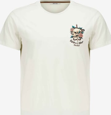 T-Shirt ' TOLUCA ' Deeluxe en blanc : devant