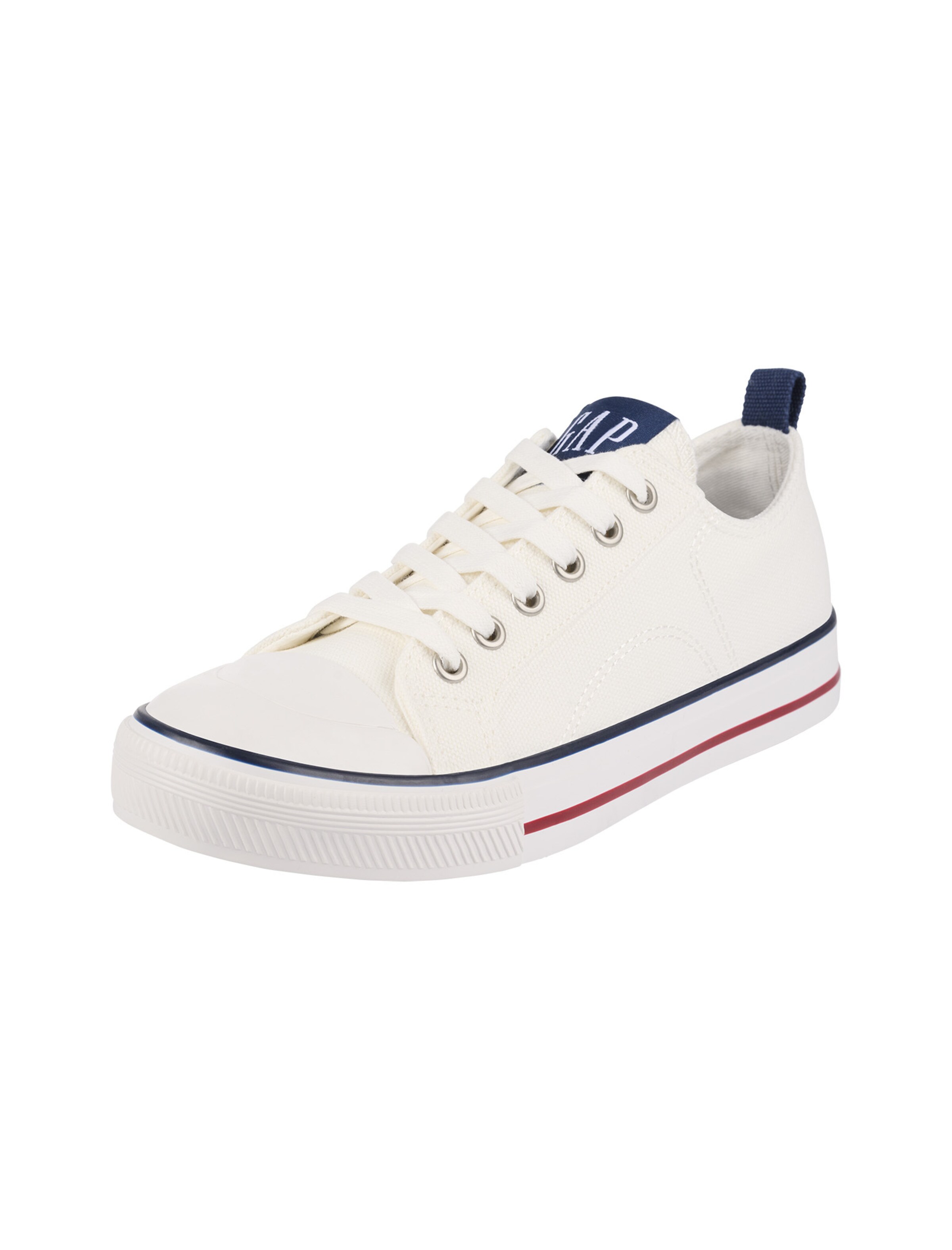 Sneaker bassa 'Houston DNM M' di GAP in bianco: frontale