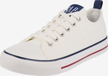 Baskets basses 'Houston DNM M' GAP en blanc : devant