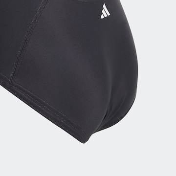 ADIDAS PERFORMANCE Sports swimwear 'Big Bars Logo' in Black