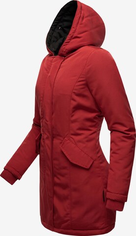 MARIKOO Winter parka 'Karmaa' in Red