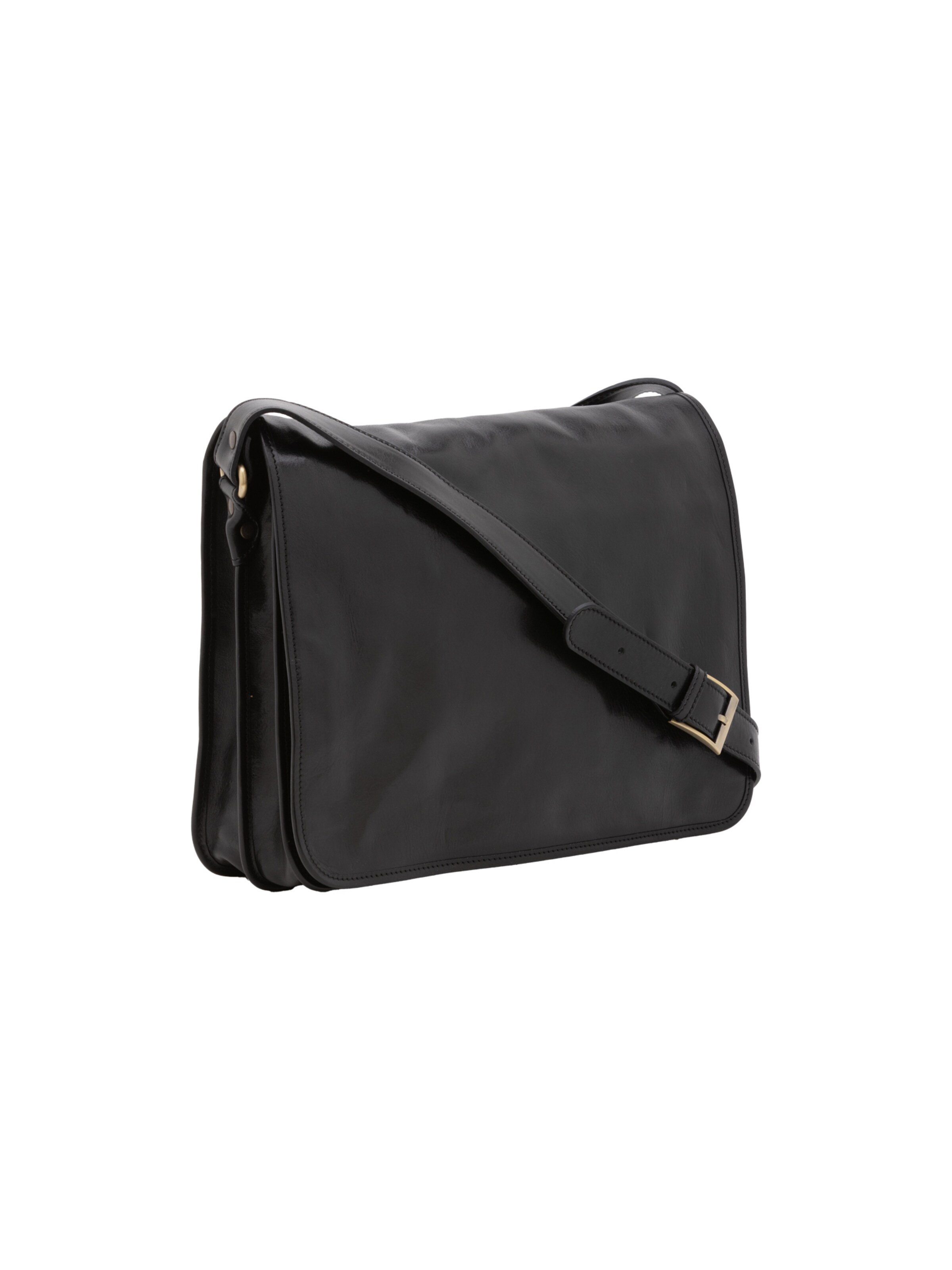 Viola Castellani Umhängetasche in Schwarz: Vorderseite