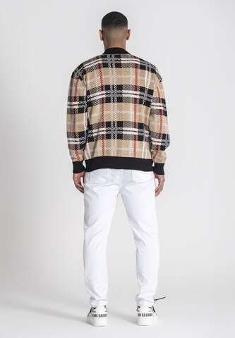 Gianni Kavanagh Strickjacke in Braun