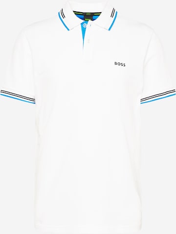 BOSS Koszulka 'Paul' w kolorze biały: przód
