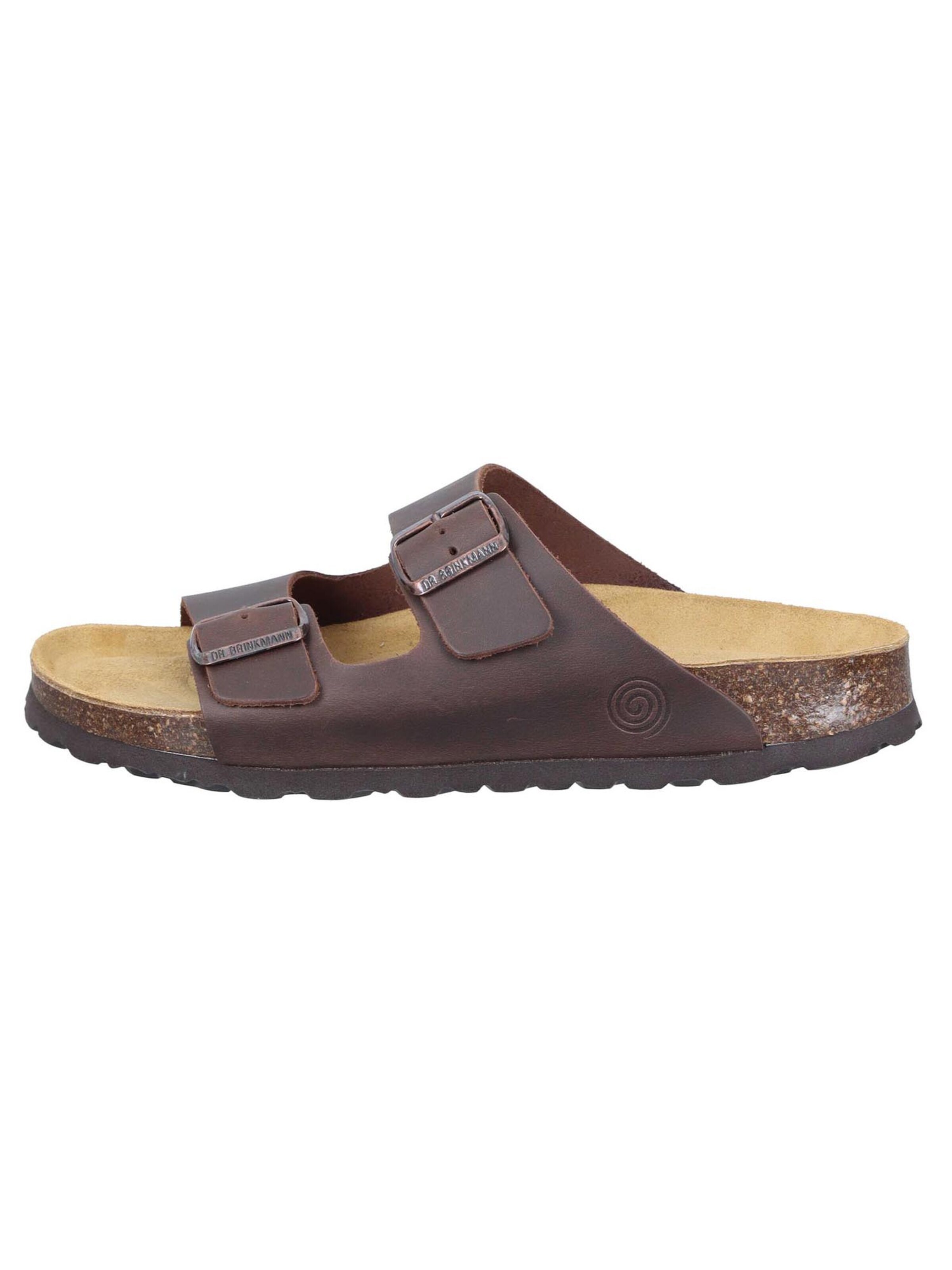 Mule 'Bonillo' DR. BRINKMANN en marron : devant