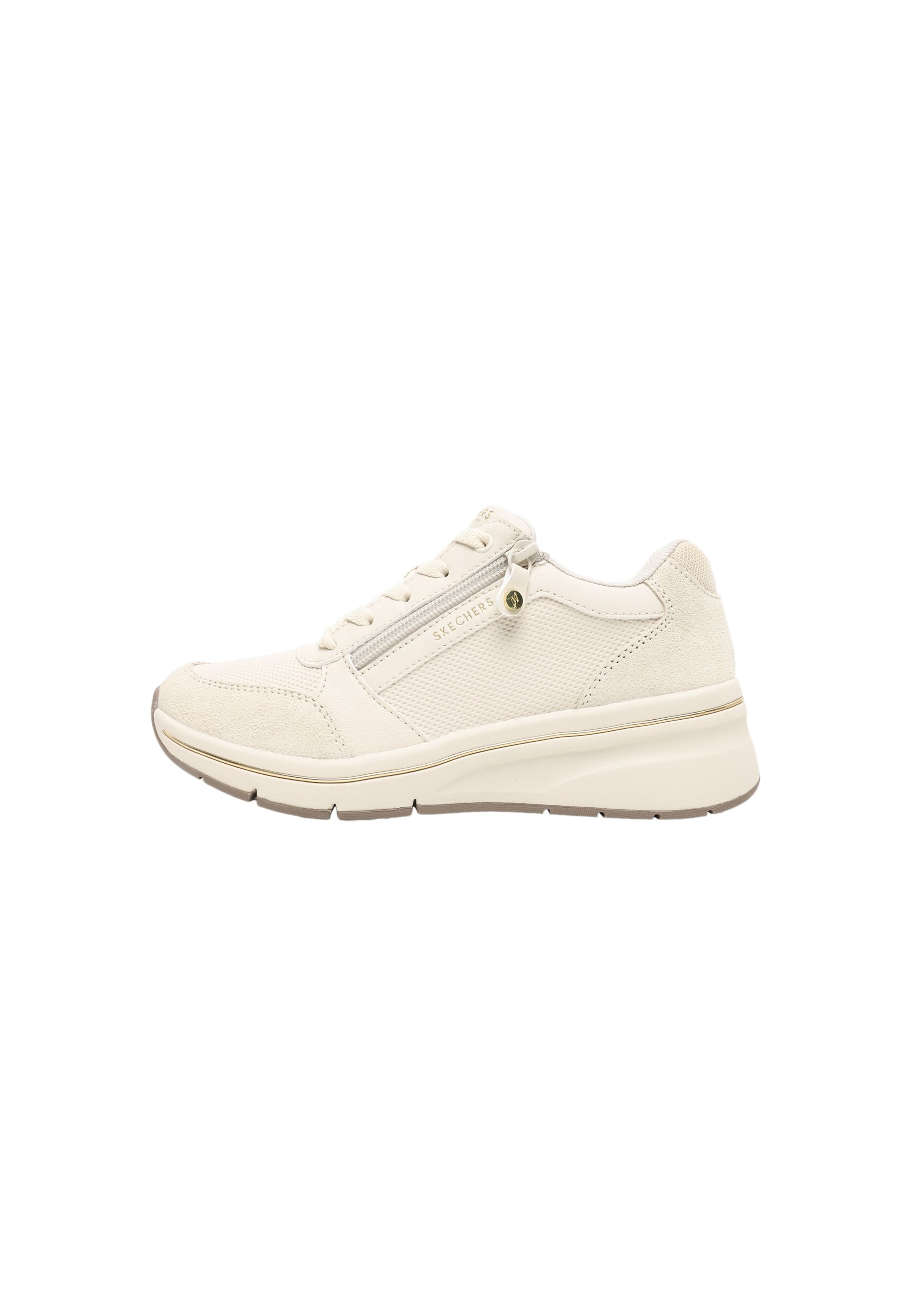 SKECHERS Σνίκερ χαμηλό 'BILLION FLEX - LUXE UP' σε λευκό: μπροστά