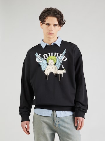 Marcelo Burlon Sweatshirt in Schwarz: Vorderseite