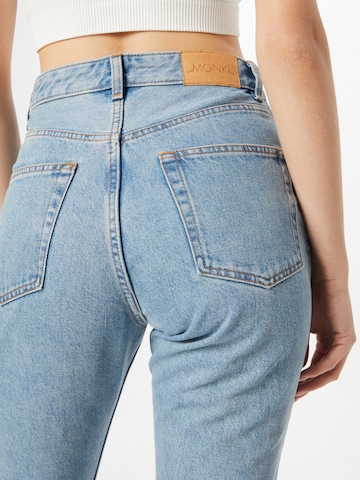 Monki Slimfit Jeans in Blau