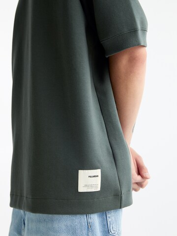 Sweat-shirt Pull&Bear en vert