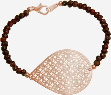 Gemshine Armband 'Yoga Mandala' in Goud: voorkant