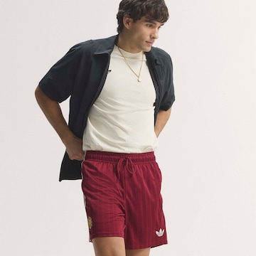 ADIDAS PERFORMANCE Loose fit Workout Pants 'Spanien' in Red