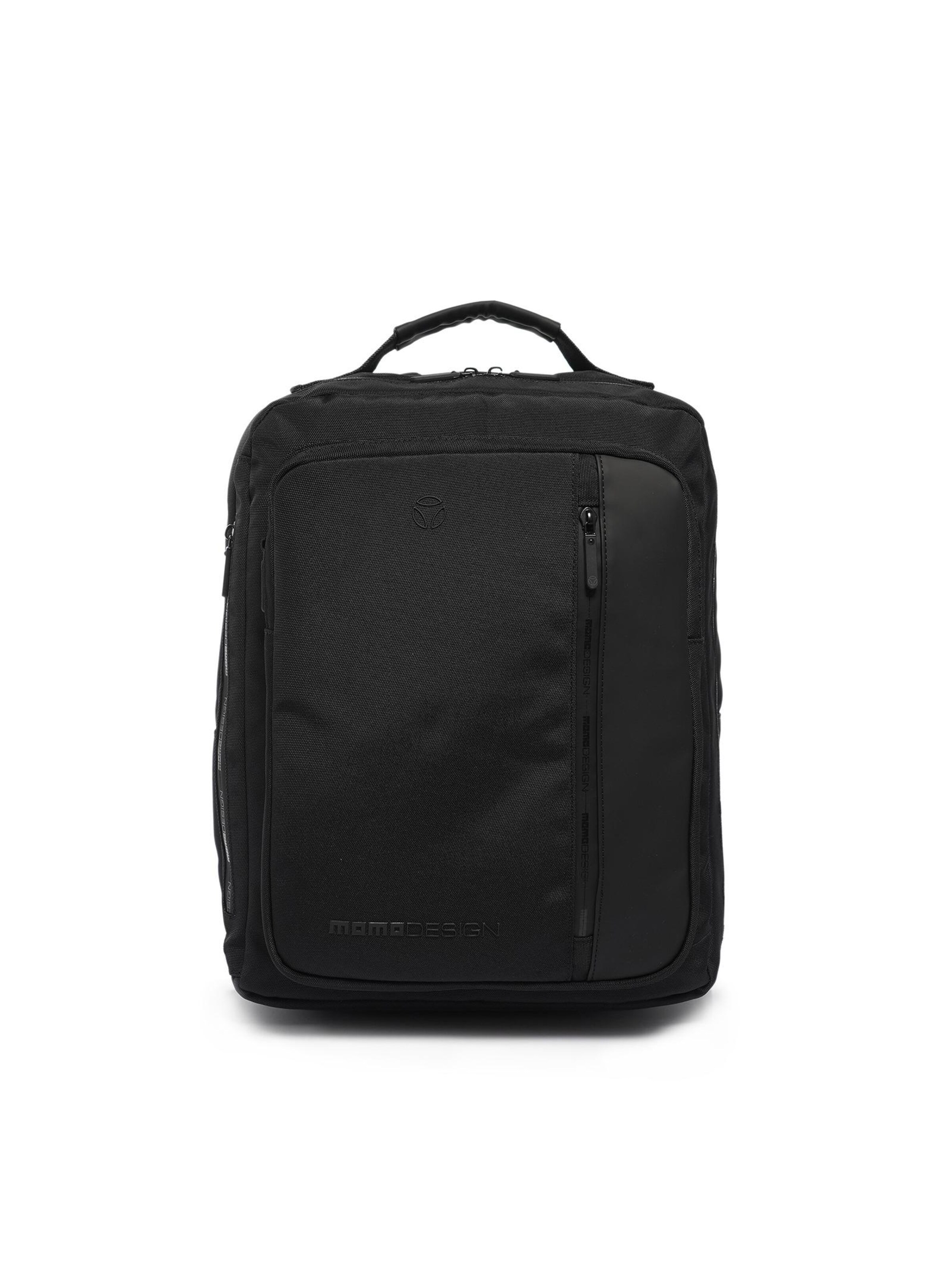 Zaino 'Zaino Momo Design Poliestere con Zip e Tasche Organizzate 31,5x39,5 cm' di Momo Design in nero: frontale