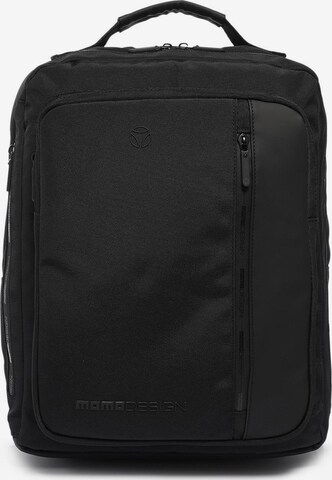 Zaino 'Zaino Momo Design Poliestere con Zip e Tasche Organizzate 31,5x39,5 cm' di Momo Design in nero: frontale