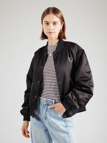 HUGO Between-season jacket 'Felinah' in Black
