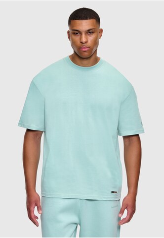 T-Shirt Dropsize en bleu : devant
