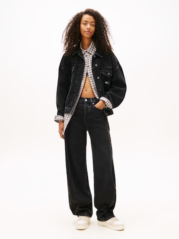 melns Tommy Jeans Starpsezonu jaka