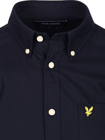 Lyle & Scott Regular fit Button Up Shirt in Blue
