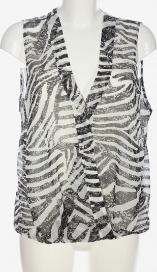 H&M Schlupf-Bluse in XXXL in schwarz / weiß, Produktansicht