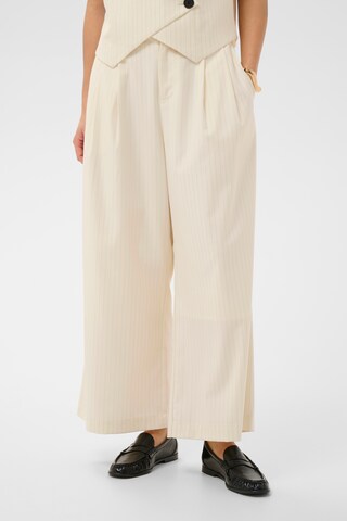 CULTURE Loose fit Pants 'Nilea' in White