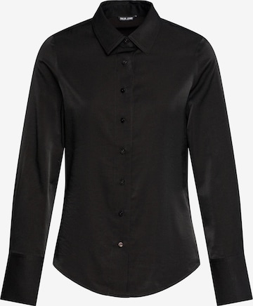 Salsa Jeans Bluse in Schwarz: Vorderseite