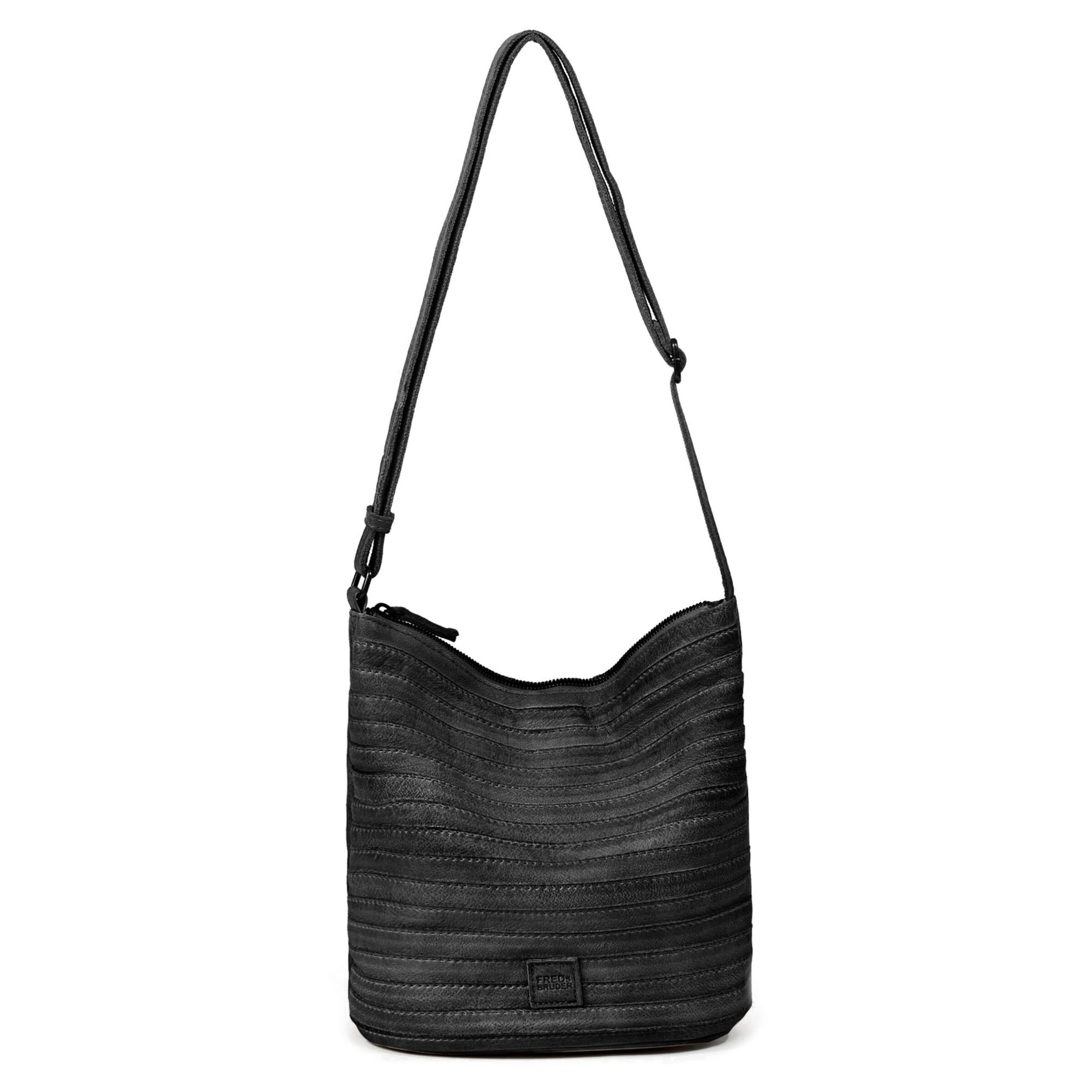 Geantă de umăr 'Gürtelinchen' de la FREDsBRUDER pe negru: față