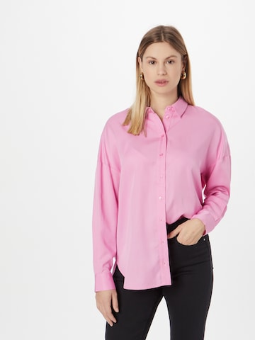 SELECTED FEMME Blouse 'SANNI' in Roze: voorkant