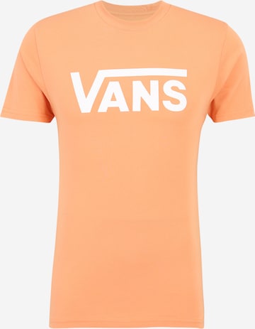 T-Shirt 'CLASSIC' VANS en orange : devant