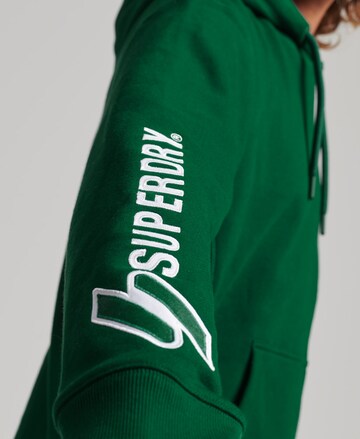 Sweat-shirt Superdry en vert