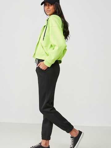 C&City Tapered Broek in Zwart