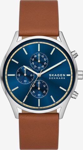 SKAGEN Analoguhr in Blau: predná strana