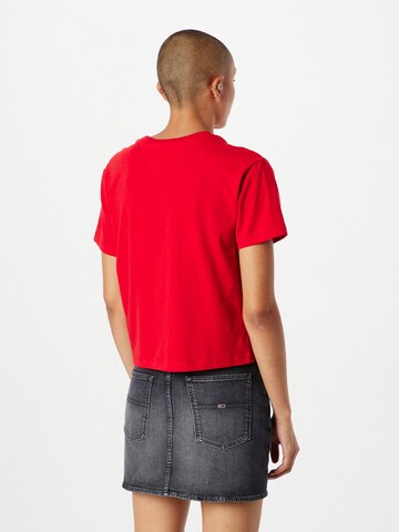 Tommy Jeans Shirt 'Classic' in Rood